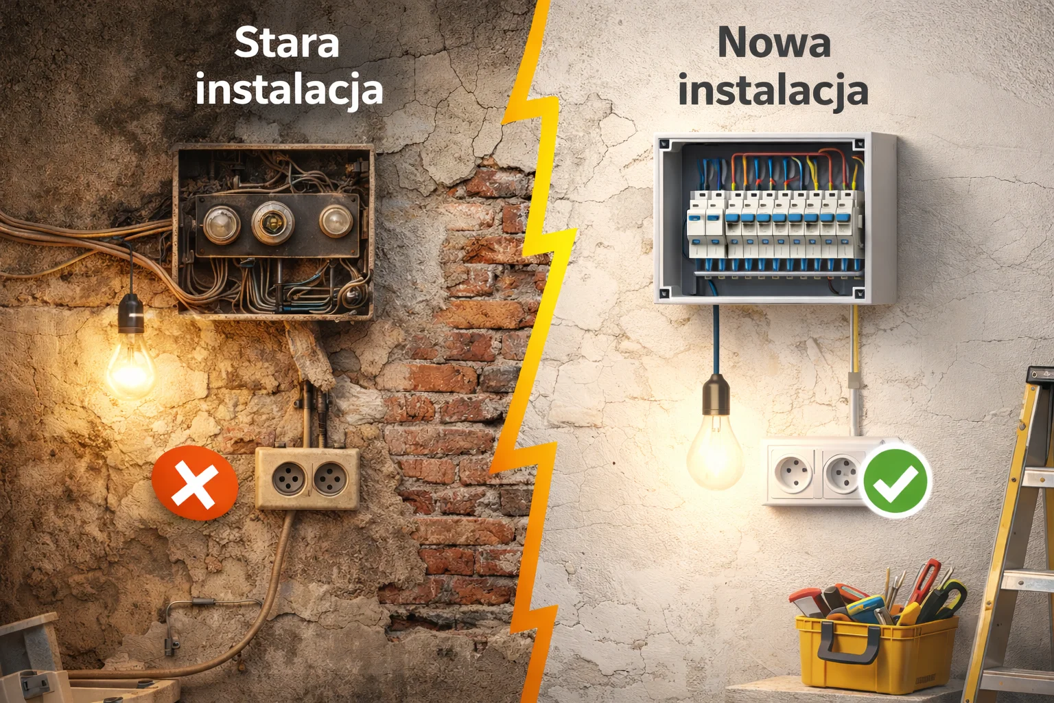 Remont instalacji elektrycznej Szczecin