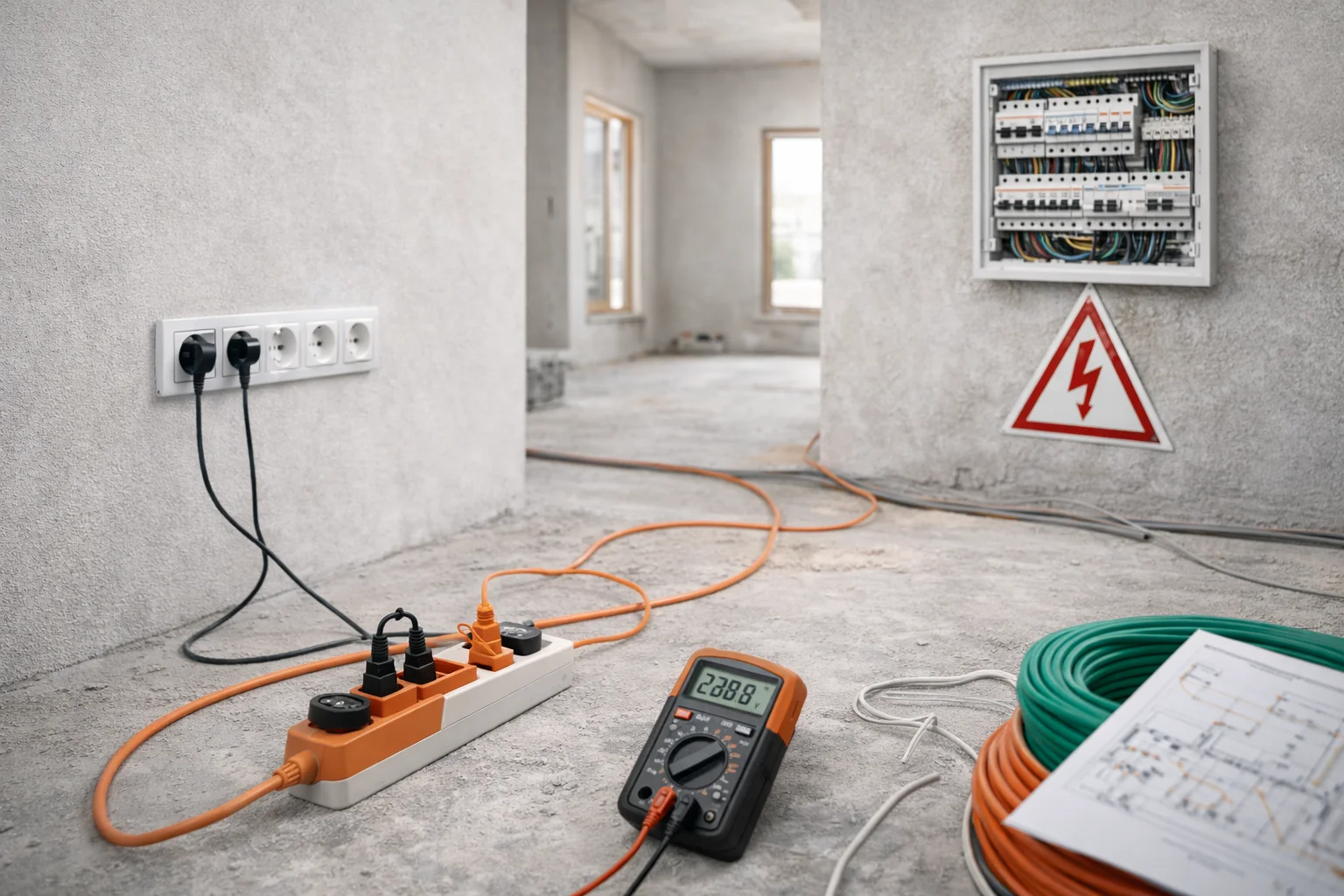 instalacje elektryczne szczecin - najczęstsze błędy przy budowie domu