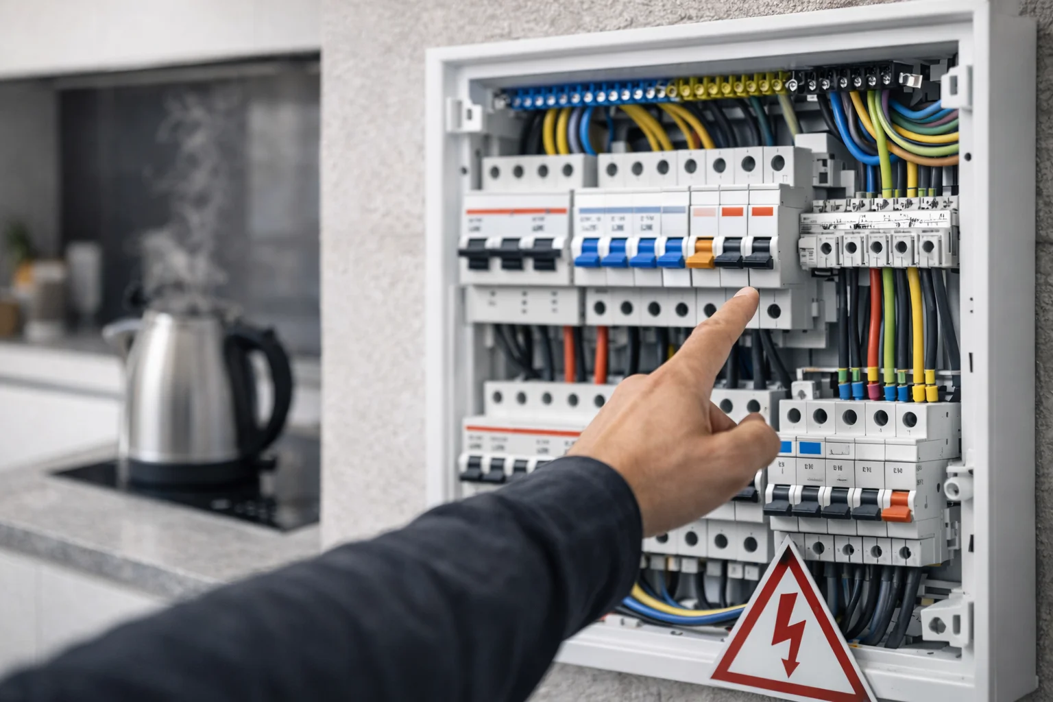 instalacje elektryczne szczecin - wybija bezpiecznik